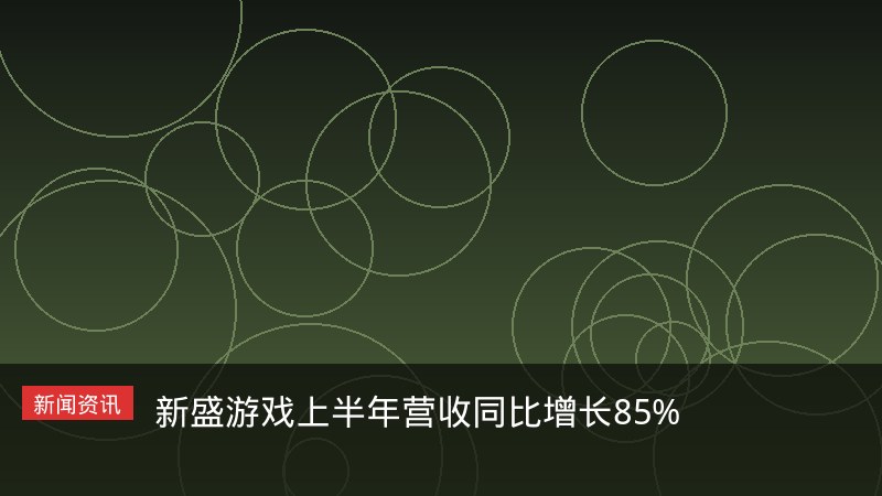 新盛游戏上半年营收增长